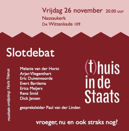 Slotdebat (t)huis in de Staats