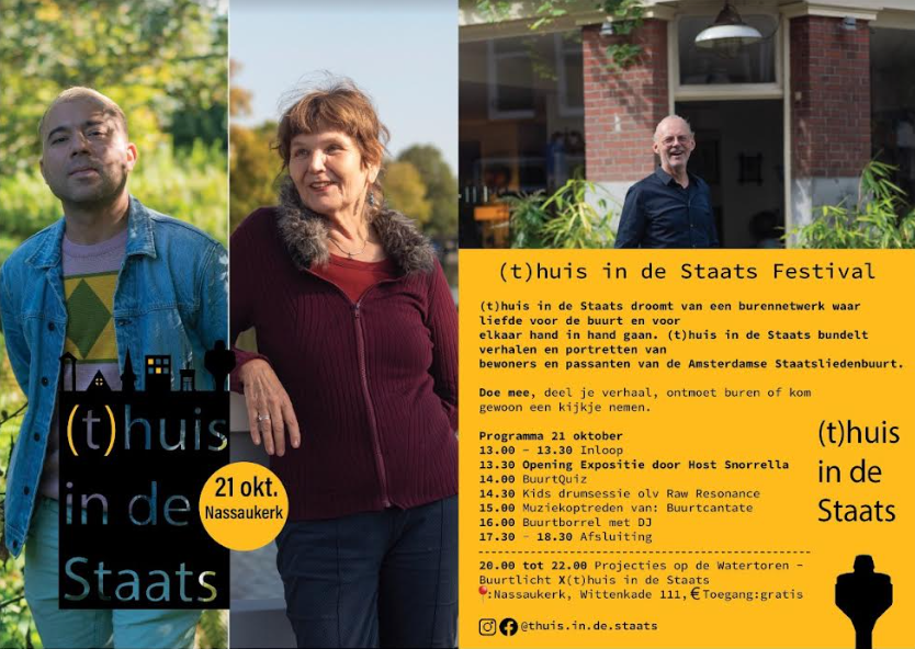 (t)huis in de Staats: met buurtcantate, buurtquiz en meer!